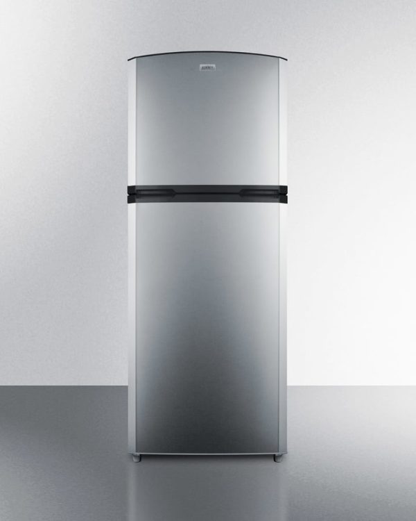 Summit FF1427SSIM 26  Wide Top Mount Refrigerator-Freezer With Icemaker on Sale