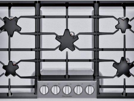 Thermador SGSXP365TS 36-Inch Masterpiece® Pedestal Star® Burner Gas Cooktop, Extralow® Select Sale