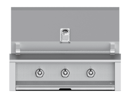 Hestan EAB36LP Aspire Series - 36  Liquid Propane Built In Grill W  U-Burners - Steeletto   Stainless Steel Online Hot Sale