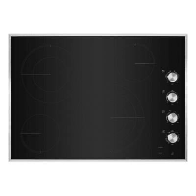 Jennair JEC3430HS Lustre Stainless 30  Electric Radiant Cooktop Fashion