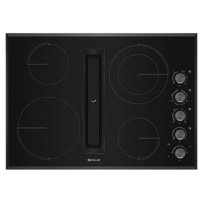 Jennair JED3430GB Black Floating Glass 30  Jx3 Electric Downdraft Cooktop For Cheap