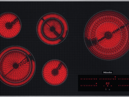 Miele KM5860240V Km 5860 240V - Electric Cooktop With Direct Selection Plus Including Timer For Maximum User Convenience. Cheap