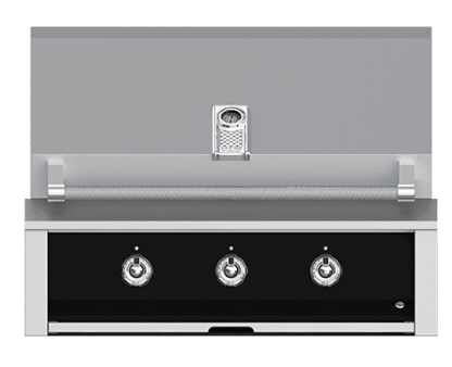 Hestan EAB36LPBK Aspire Series - 36  Liquid Propane Built In Grill W  U-Burners - Stealth   Black Supply