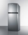 Summit FF1427SSIM 26  Wide Top Mount Refrigerator-Freezer With Icemaker on Sale