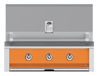 Hestan EAB36NGOR Aspire Series - 36  Natural Gas Built In Grill W  U-Burners - Citra   Orange For Sale