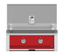 Hestan EAB30NGRD Aspire Series - 30  Natural Gas Built In Grill W  U-Burners - Matador   Red For Cheap