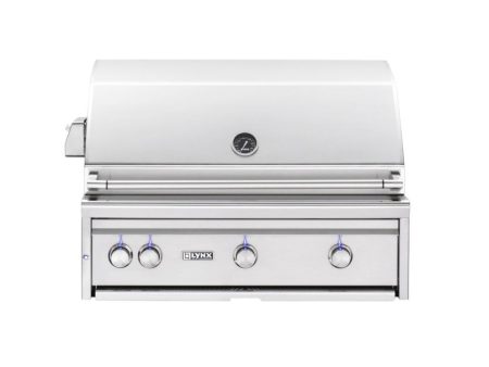 Lynx LF36ATRLP 36  Built In All Trident Grill W  Flametrak And Rotisserie Lp Fashion