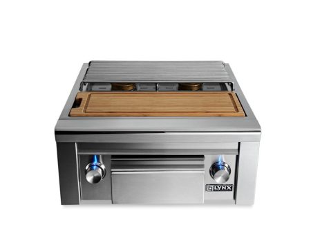 Lynx LSB2PC1NG Prep Center With Double Side Burner Ng Online Hot Sale