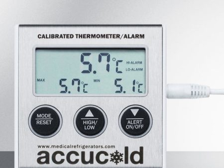 Summit ALARMKIT High Low Temperature Alarm With Nist Calibrated Temperature Readout For Discount