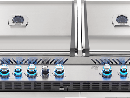 Napoleon Bbq BIPRO825RBIPSS3 Built-In Prestige Pro 825 Rbi Infrared Bottom & Rear Burners , Stainless Steel , Propane Hot on Sale