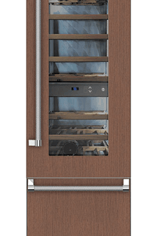 Hestan KRWL24OV 24  Wine Refrigerator - Left Hinge - Custom Wood Panel Ready on Sale