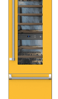 Hestan KRWL24YW 24  Wine Refrigerator - Left Hinge - Yellow   Sol For Cheap