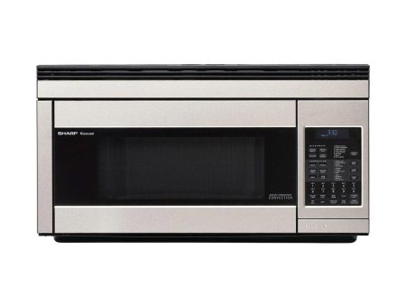 Sharp R1874TY 1.1 Cu. Ft. 850W Sharp Stainless Steel Over-The-Range Convection Microwave Oven Online now