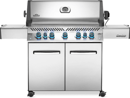 Napoleon Bbq P665RSIBPSS Prestige 665 Rsib With Infrared Side And Rear Burners , Stainless Steel , Propane Online