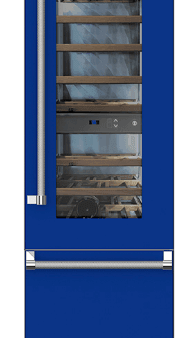 Hestan KRWL24BU 24  Wine Refrigerator - Left Hinge - Blue   Prince Sale