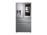 Samsung RF22R7551SR 22 Cu. Ft. 4-Door French Door, Counter Depth Refrigerator With 21.5  Touch Screen Family Hub™ In Stainless Steel Discount