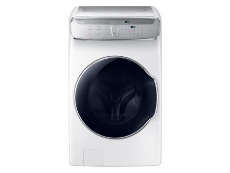 Samsung WV60M9900AW 6.0 Cu Ft. Smart Washer With Flexwash In White Online Sale