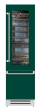 Hestan KRWL24GR 24  Wine Refrigerator - Left Hinge - Green   Grove Fashion