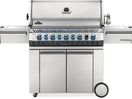 Napoleon Bbq PRO665RSIBPSS3 Prestige Pro 665 Rsib With Infrared Side And Rear Burners , Stainless Steel , Propane Online now