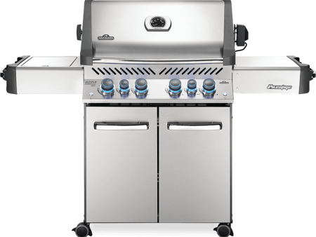 Napoleon Bbq P500RSIBPSS3 Prestige 500 Rsib With Infrared Side And Rear Burners , Stainless Steel , Propane Fashion