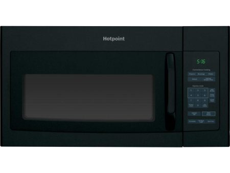 Hotpoint RVM5160DHBB Hotpoint® 1.6 Cu. Ft. Over-The-Range Microwave Oven For Discount