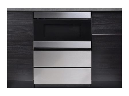 Sharp SKMD24U0ES 24 In. Under The Counter Microwave Drawer Oven Pedestal For Cheap