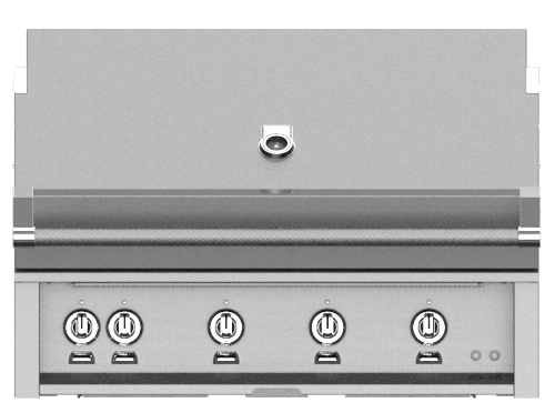 Hestan GMBR42LP Hestan 42  Liquid Propane Gas Built In Grill Gmbr42 - Stainless Steel (Standard Color) on Sale