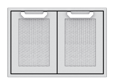 Hestan AGAD30WH Hestan 30  Double Access Doors Agad - White (Custom Color: Froth) Discount