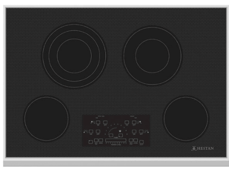 Hestan KEC30BK 30  Electric Radiant Cooktop - Black Hot on Sale