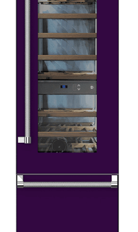 Hestan KRWR24PP 24  Wine Refrigerator - Right Hinge - Purple   Lush For Discount